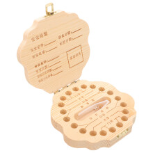 1 Set Kinder Milchzahn Box Baby Zahn Aufbewahrung Holz