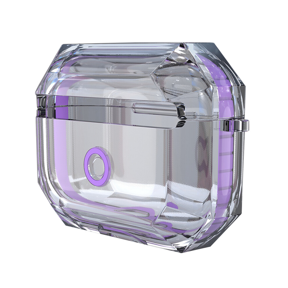 Worgeous Protective Case Headset Cases Wireless Buds Purple 3301131230524