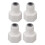 4Pcs Plastic Beer Barrel Dispenser DN65 Adapter 16