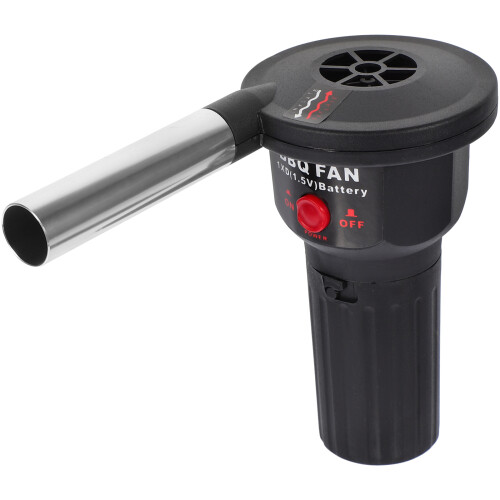 Handheld Black Fire Blower Fan Aluminum Bbq Grill Ignition Tool 2