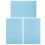 3Pcs Durable Sky-Blue Polystyrene Foam Sheets for DIY Scene Models 8