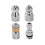 Suitable for  Pressure Washer Nozzle Sewer Cleaning Tool Ejector Drain Cleaning Nozzle Tip 1/4 1