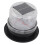 8LED Solar Beacon Red/Blue 1200mAh 12.8x9.5cm 1