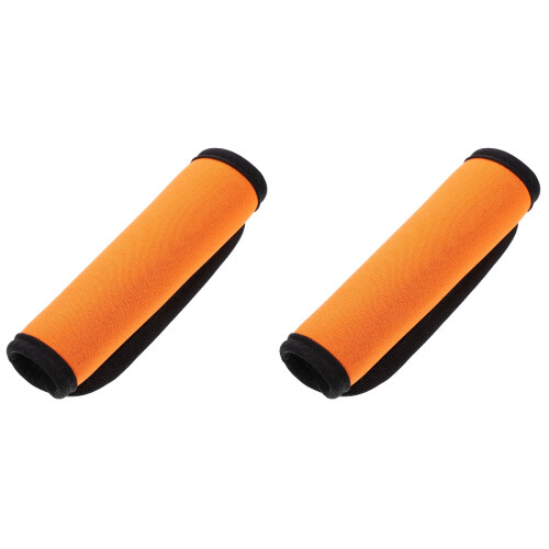 2Pcs Stylish Neoprene Handle Sleeves Luggage Handle Wraps for Trips 1