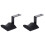 2 Count Hanger For Earphone Adhesive Headphone Hook Sticky Stand 2