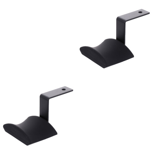 2 Count Hanger For Earphone Adhesive Headphone Hook Sticky Stand 2