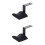 2 Count Hanger For Earphone Adhesive Headphone Hook Sticky Stand 5