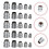 4pcs reusable erhu mutes for beginner practice, hqin silencers 9