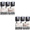2 Sets Diy Clock Movement Wall Parts Kit Suite Abs 6
