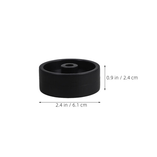10Pcs 61Mm Plastic Caster Wheels For Patio Heater 1