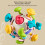 Montessori Teether Toys 181g Plastic Newborn 7