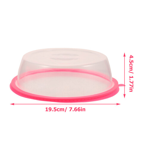 4Pcs Microwave Food Plate Cover Splatter Guard For Kitchen Use 1