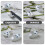 3Pcs Ceramic Chopstick Rest White Table Holder for Home Use 11