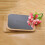 1Pc Beige Wooden Foldable Makeup Mirror Large Surface Desktop Mirror 6