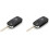2X  Samochodowy Brelok Uncut Shell Case Brelok do  Jimny JB74 2019 + 1