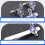 Set Cravatta Con Nota Musicale Strass Fermacravatta Gemelli 7