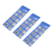 30 PZ Accessori Disco da Taglio Diamantato da 35 mm per Metallo Disco da Mola Circolare per Utensile da Trapano
