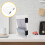 2Pcs Transparent File Box Plastic Storage Container for Documents 9