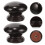 12Pcs Wood Door Pull Handles Minimalist Black Drawer Knobs for Home 5