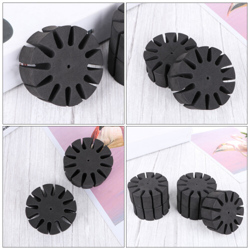 6Pcs Black Eva Arrow Separator Rack for Archery Storage and Home Use 2