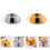2Pcs Stainless Steel Egg Holder Cup for Home Kitchen Breakfast Storage 4