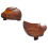 2 Pack Heart-Shaped Leaf Chopstick Stand Spoons Organizer Rack For 11