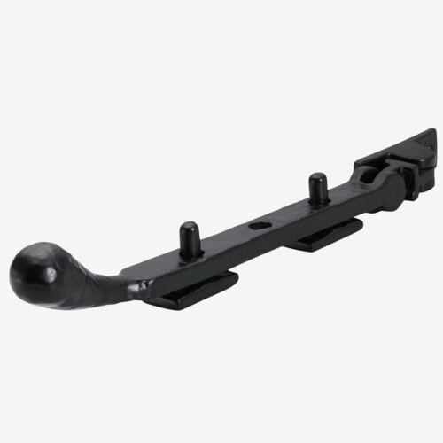 Black Antique 12'' Bulb Tip Casement Stay Arm 1