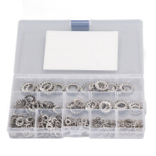 Stainless External Tooth Washer 300Pcs M2.5-M12
