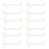 100pcs pegboard hooks for universal hole board tool storage utility 4