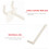 100pcs pegboard hooks for universal hole board tool storage utility 8