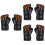 3Pcs Children Pu Boxing Gloves And Mitts Flame Pattern 6
