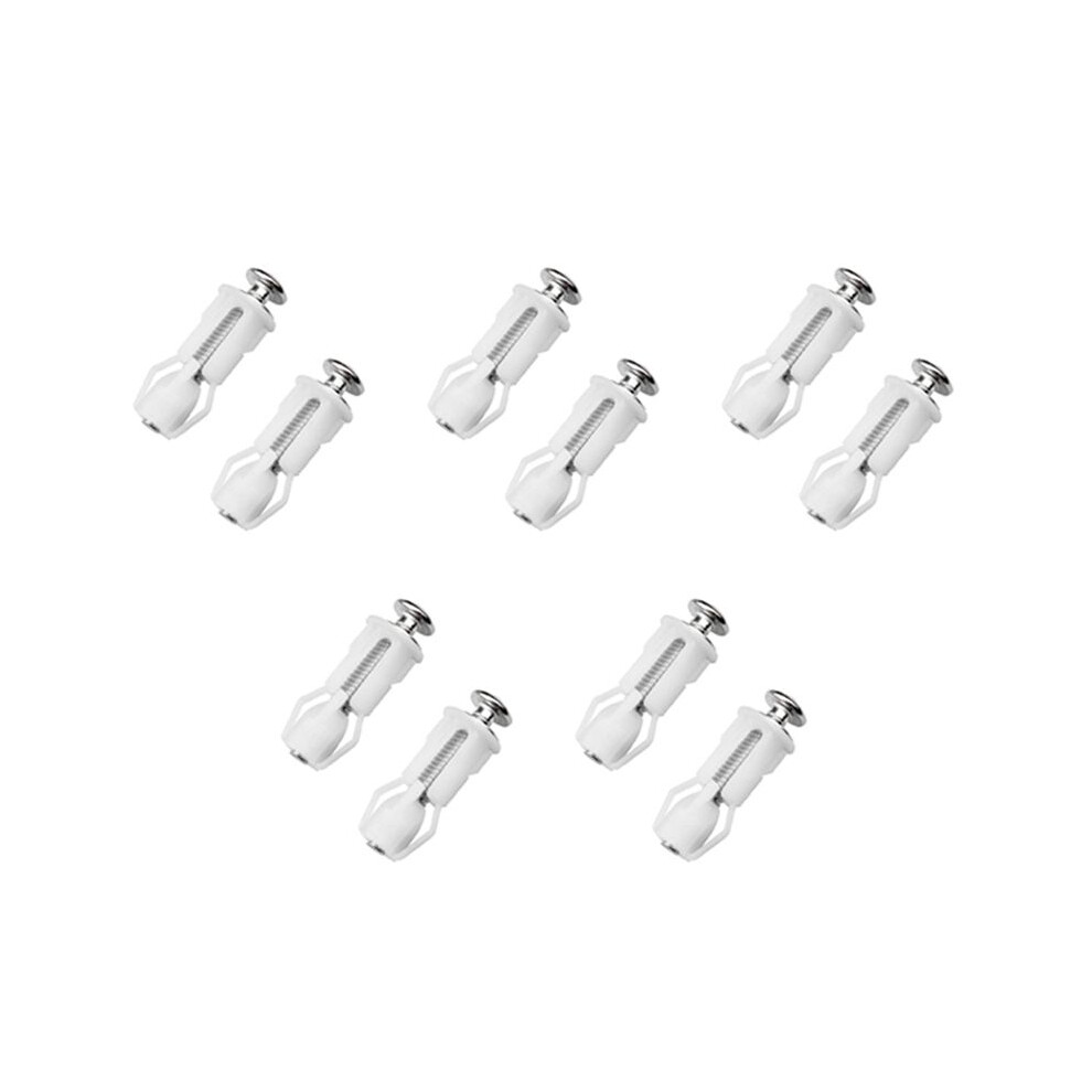 Photos - Toilet Seat 5X Toilet Screws and Toilet Lid Screws Stainless Steel Top Fixing Hinges Screws, for Toilet Replacement Parts