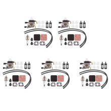 5X FS85 FS80 Vergaser für  FS75 FS80R FS85 FS85R FS85T FS85RX Faden Trimmer Weedeater C1Q-S97 Vergaser mit Kraftstoff Repower Kit Luft Filter