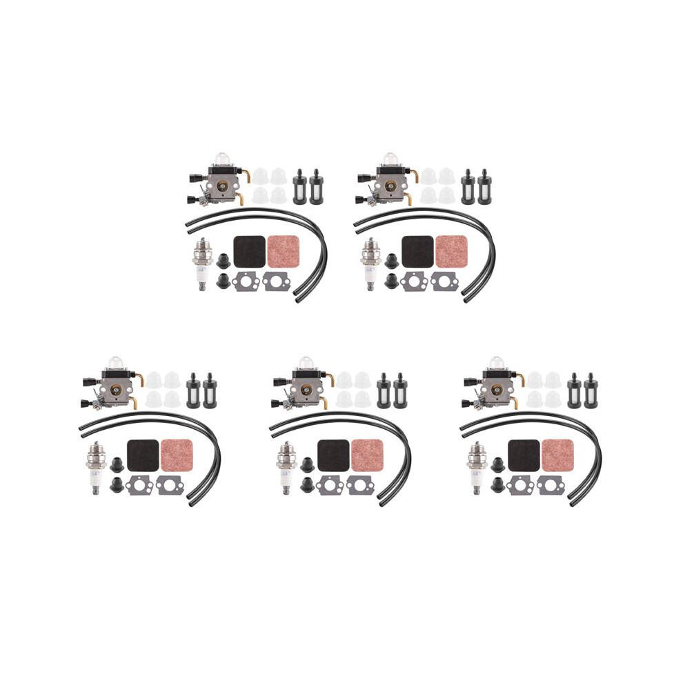 5X Fs85 Fs80 Carburetor For Fs75 Fs80r Fs85 Fs85r Fs85t Fs85rx String Trimmer Weedeater C1q-S97 6032413052189