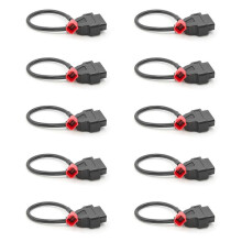 10X 6 bis 16 Pin Motorrad OBD Adapter OBD2 Diagnose Kabel Verlängerungs Stecker Für