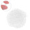 500Pcs Durable Plastic Screw Hole Covers White Round End Caps for Home 8