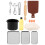 1Set Mini Haus Backmodelle, Robuste Kunststoff- Und Holz Accessoires 3