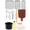 1Set Mini Haus Backmodelle, Robuste Kunststoff- Und Holz Accessoires 11