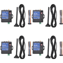 4X GL09 8 Channel Battery Operated App Control GSM Alarm Systems SMS Alert Security System 2019