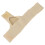 Bunion Relief Cross Strap Toe Separator Sock - Skin, Left Foot 16