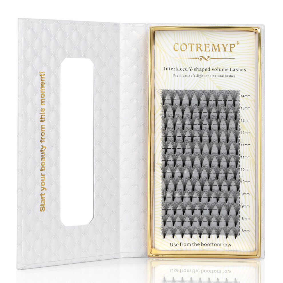 Phui-Pet-Supplies (3Pcs) Wedding Stage Lashes - Thick Volume Grafted Eyelashes