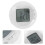 cronometro digitale impermeabile autoadesivo per cruscotto auto bianco 9