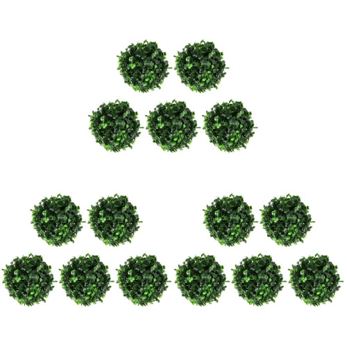 15 Unidades Bolas De Planta Artificial Para Decoração De Teto 1