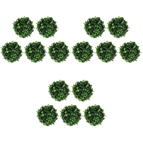 15 Unidades Bolas De Planta Artificial Para Decoração De Teto 2