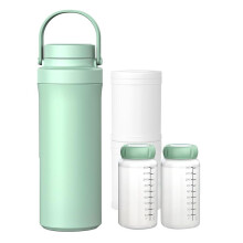 Breast Milk Cooler Bottle,360 Cooling Technology for Long ,Portable Larger Capacity Travel Breastmilk Chiller