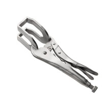 Multi-Function Pipe Welding Butt Pliers Welding Pliers Tools Adjustable Grip Vise U-Shaped Welding Vise Grips 11 Inches