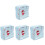 4Pcs Sky-Blue Compact Tampon Holder Portable Multi-Function Period Bag 2