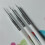 3Pcs Polish Brush Tool Nail Art Design Set White Tip Pens 6