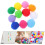 100 Pièces 4 Cm Pompons Assortis Pour Chatons Et Bricolage Créatif 6