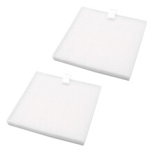 2 Stück Filter Sieb Ersatz Zubehör für V8 V8S X750 X800 X785 V80 Kehr Maschine (Weiß + Schwarz)